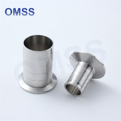 14MPHR Tri Clamp Accesorios sanitarios Adaptador de manguera de goma 3a SS316l Ferrule de 1,5&quot;