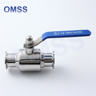 1/2&quot;-12&quot; Bol de válvula sanitaria de acero inoxidable de la bola Npt válvula para bebidas