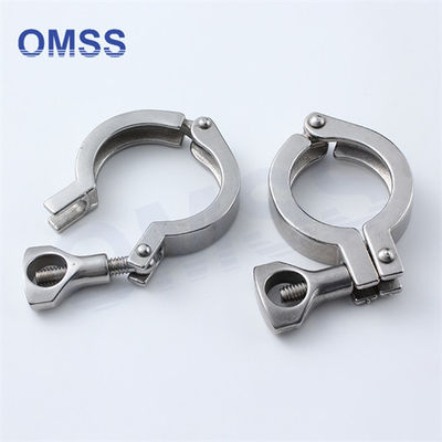 SS304 Single Pin Clamp Sanitario Grado alimenticio de acero inoxidable de bisagra Tri Clamp 1.5&quot; 2&quot; 3&quot; China Factory