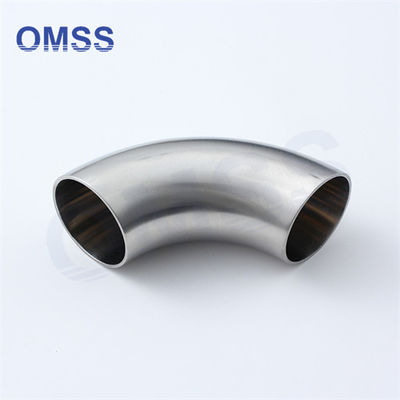 KF40 Codo de vacío 90 grados SS304 Flange Semiconductores de acoplamiento de tubería de curvatura de vacío calidad estándar