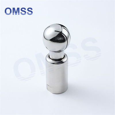 Ss316l Esfera de rotación de pulverización masculina de alta presión de acero inoxidable dn15 Esfera de limpieza de tanques sanitarios