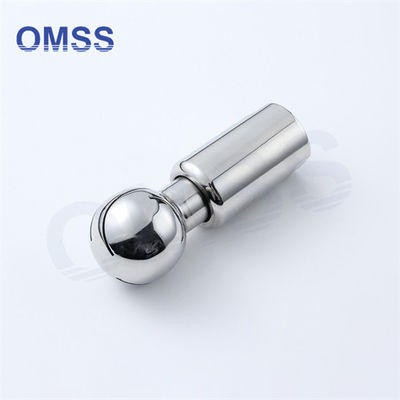 Ss316l Esfera de rotación de pulverización masculina de alta presión de acero inoxidable dn15 Esfera de limpieza de tanques sanitarios