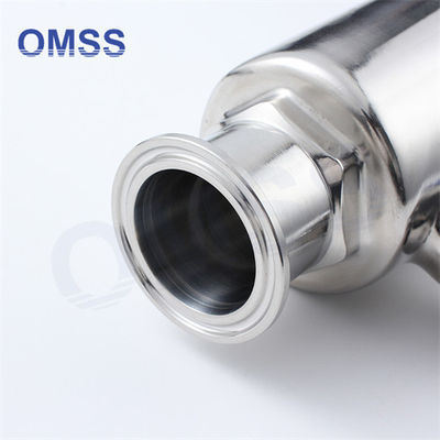 1/2&quot;-12&quot; Bol de válvula sanitaria de acero inoxidable de la bola Npt válvula para bebidas