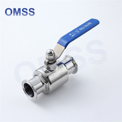 1/2&quot;-12&quot; Bol de válvula sanitaria de acero inoxidable de la bola Npt válvula para bebidas