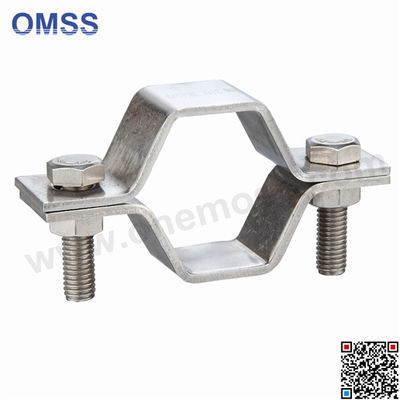 Conectores de tubos de vacío de acero inoxidable Ss 316L con material de estructura redonda