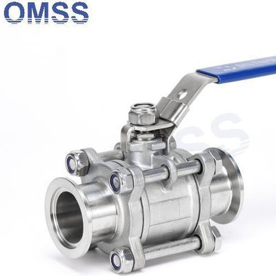 KF/NW Alta vacío 3 piezas válvula de bolas de ambos lados Flange para semiconductores manual de 2 vías válvula neumática recta