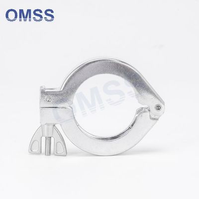 Clampada de vacío KF16 KF25 KF40 KF50 de vacío de aluminio triclampada