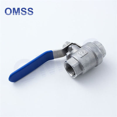 1/2&quot;-12&quot; Bol de válvula sanitaria de acero inoxidable de la bola Npt válvula para bebidas
